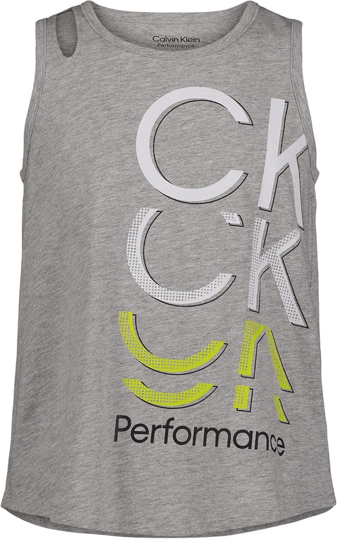 Calvin Klein Girl's Light Grey Blouse |Calvin Klein In Lebanon