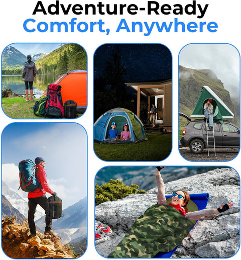 Serene Life Hike & Camp Camouflage Backpacking Waterproof & Lightweight Sleeping Bag | Serene In Lebanon