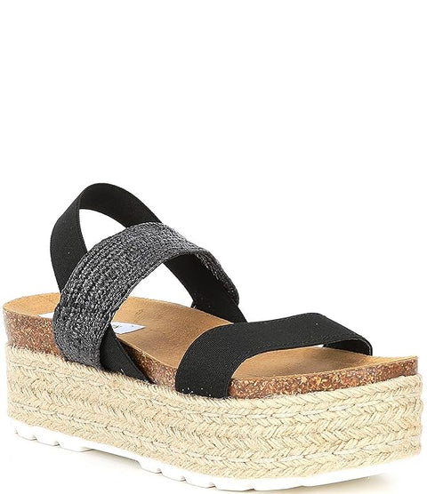 Steve Madden Women's Black Synthetic Christia Sandal | Steve Madden In Lebanon