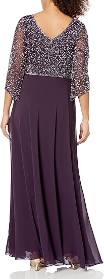 JKara Women's Plum Dress AMZ368