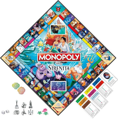 Monopoly Disney's The Little Mermaid Edition Board Game | Monopoly In Lebanon