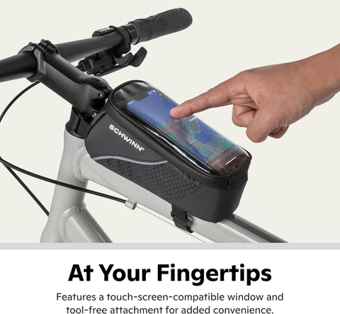 Schwinn Black Top Tube Phone Bag for Bicycles | Schwinn In Lebanon