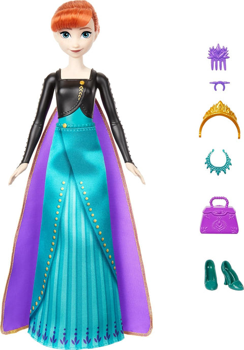 Mattel Disney Frozen Anna Fashion Doll Set|Mattel In Lebanon