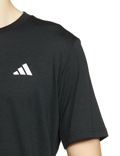 Adidas Men's Black Lightweight Regular Fit T-Shirt | Adidas In Lebanon