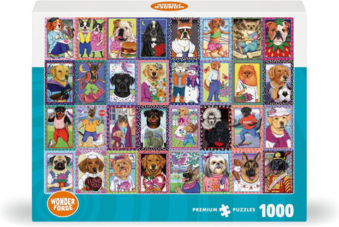 Wonder Forge Dandy Dogs 1000 Piece Jigsaw Puzzle | Wonder Forge In Lebanon