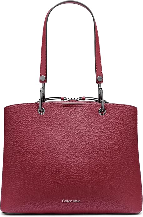 Calvin Klein Women's Burgundy Garnet Triple Compartment Tote Bag | Calvin Klein In Lebanon
