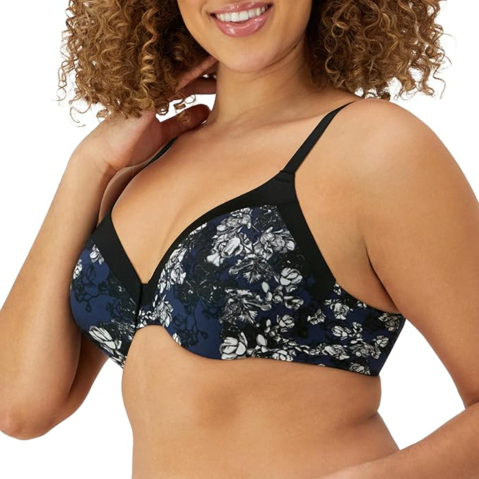 Maidenform Women's Navy Comfort Devotion Full Coverage Bra