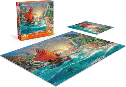 Ceaco Foil Puzzle Thomas Kinkade Moana 500 Piece Jigsaw Puzzle | Ceaco In Lebanon