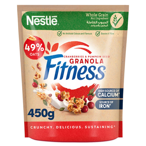 Nestle Fitness Granola & Cranberry Cereal Oats 450g (10% Off) | Nestle In Lebanon
