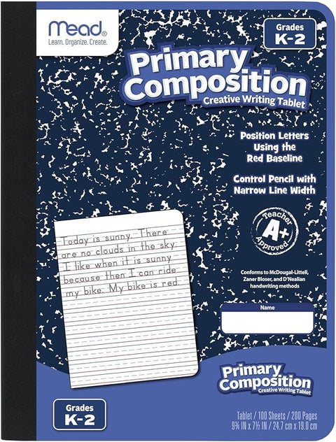 Mead Primary Composition 100 Sheets Book | Mead In Lebanon