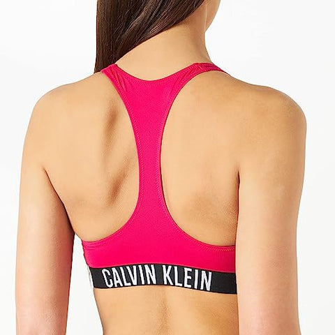 Calvin Klein Women's Plum Sport Bra Top U9T9W FE842