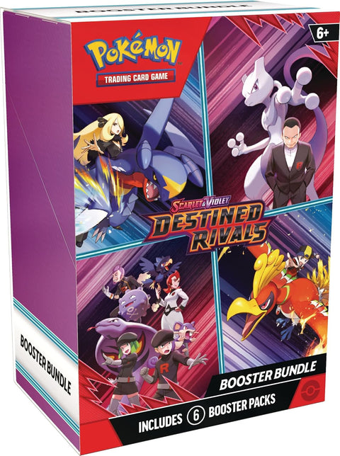 Pokemon TCG Scarlet & Violet Destined Rivals Booster Bundle 6 Packs|Pokemon In Lebanon