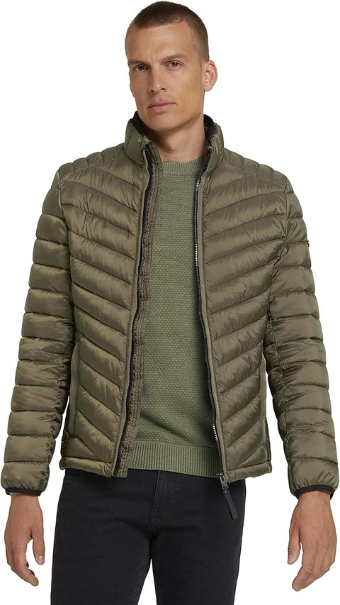 Tom Tailor Men's Khaki Puffer Jacket |Tom Tailor in Lebanon