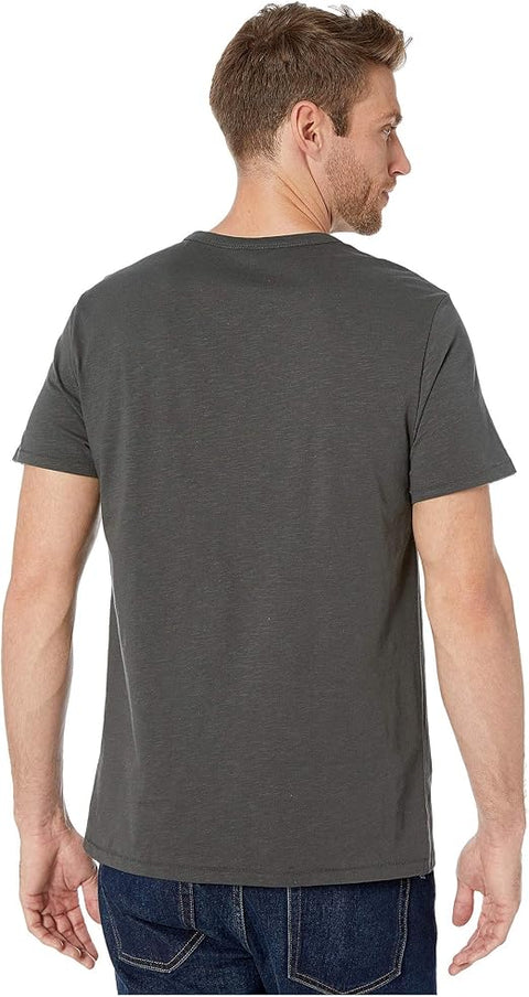 Alternative Men's Dark Gray Slub Keeper Crew Neck T-Shirt |Alternative In Lebanon