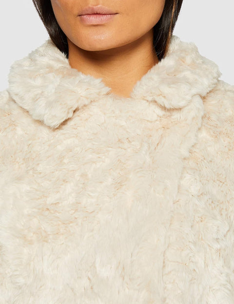 Garcia Women's Beige Fur Coat |Garcia in Lebanon