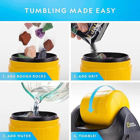 National Geographic Starter Rock Tumbling Kit | National Geographic In Lebanon