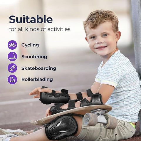 Niftii Wrist Pads Protective Gear Set Of 6 In  Adjustable Wrist Guards For Skating | Niftii In Lebanon