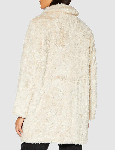 Garcia Women's Beige Fur Coat |Garcia in Lebanon