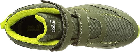 Jack Wolfskin Boy's Green Woodland Texapore Mid VC K Sneakers |Jack Wolfskin in Lebanon