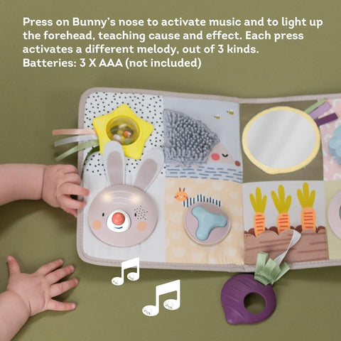 Taf Toys Newborns & Toddlers Busy Board with Music & Lights | Taf Toys In Lebanon