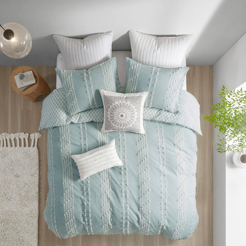 Ink+Ivy Light Aqua Full/Queen Kara Jacquard 3-Pc. Comforter Set |Ink+Ivy In Lebanon