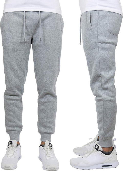 Galaxy By Harvic Men's Grey Jogger Pants ABF438