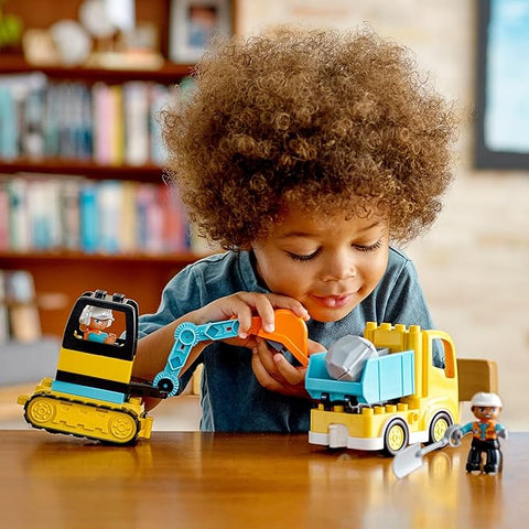 Lego Duplo Town Truck & Tracked Excavator Construction Vehicle | Lego In Lebanon
