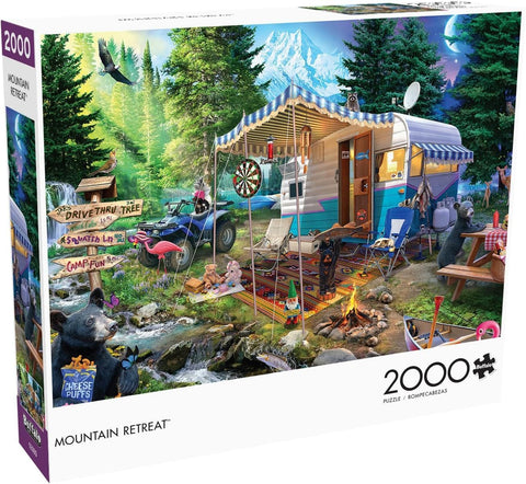 Buffalo Games Jeff Haynie Mountain Retreat 2000 Piece Jigsaw Puzzle for Adults | Buffalo Games In Lebanon
