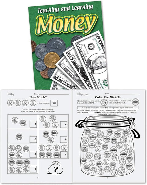 Learning Resources Teaching & Learning Money Activity Book | Learning Resources In Lebanon