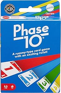 Mattel Games Phase 10 Card Game with 108 Cards | Mattel Games In Lebanon