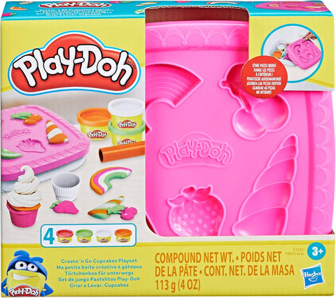 Play-Doh Create ‘n Go Cupcakes Playset Set with Storage Container|Play-Doh In Lebanon