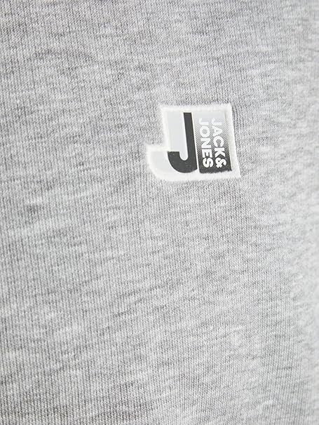 Jack & Jones Core Men's Light Gray Crew Neck Sweatshirt | Jack & Jones In Lebanon