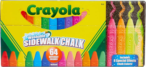 Crayola 64 Pieces Ultimate Washable Chalk Collection | Crayola In Lebanon
