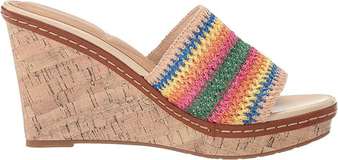 CL by Laundry Women's Multicolor Beginning Wedge Sandal | CL by Laundry In Lebanon
