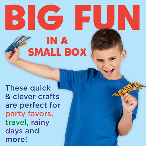 Faber-Castell Creativity for Kids Paper Airplane Squadron Create 20 Paper Airplanes | Faber-Castell In Lebanon