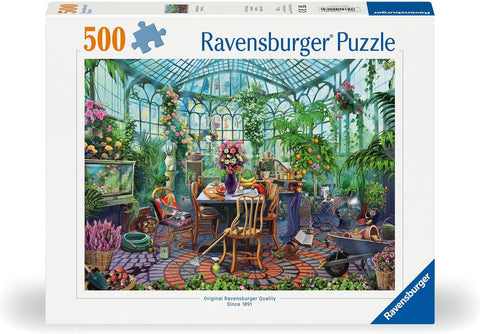 Ravensburger Greenhouse Mornings 500 Piece Jigsaw Puzzle |Ravensburger In Lebanon
