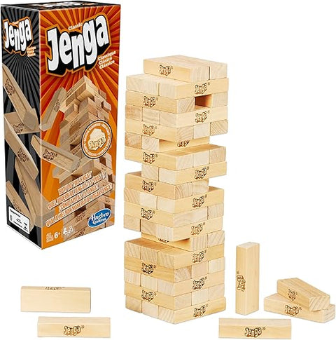 Hasbro Gaming Classic Jenga Game  | Hasbro Gaming In Lebanon