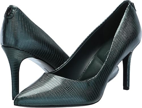 Karl Lagerfeld Paris Women's Dark Green Royale Dress Heels |Karl Lagerfeld Paris In Lebanon