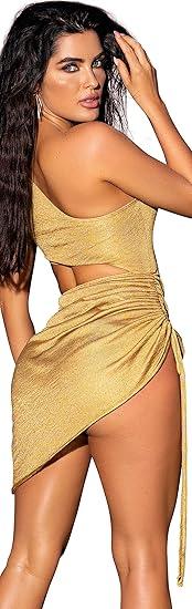 Mapale Women's Gold Dress AMZ86