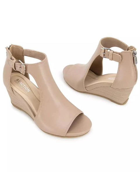 Kenneth Cole Reaction Women's Beige  Gracie Wedge Sandals| Kenneth Cole Reaction In Lebanon