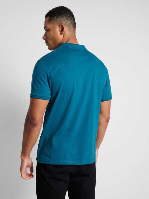 Sinsay Men's Petrol Deep Polo T-Shirt | Sinsay in Lebanon