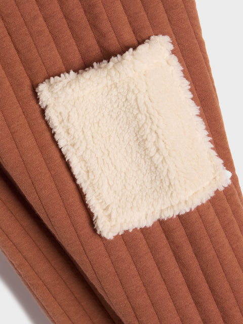 Sinsay Baby Boy's Brown Ribbed Trousers | Sinsay In Lebanon