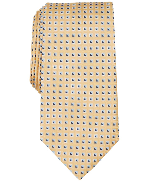 Club Room Men's Yellow Thorton Neat Tie | Club Room In Lebanon