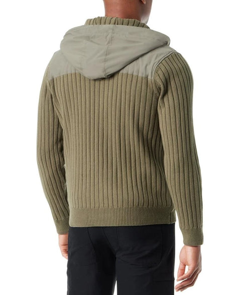 Bass Outdoor Men's Olive Green Mixed Media Jacket | Bass Outdoor In Lebanon