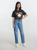 Sinsay Women's Blue High Waist Mom Fit Jeans | Sinsay In Lebanon