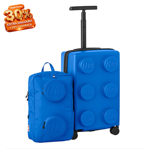 Lego Kids Blue Luggage 2-Pieces Set | Lego In Lebanon