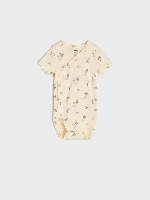 Sinsay Baby Boy's Olive/Beige Set of 2 V-Neck Bodysuits | Sinsay In Lebanon