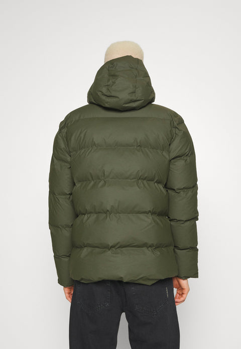Rains Men's Olive Green Alta Puffer Long Sleeve Jacket|Rains In Lebanon