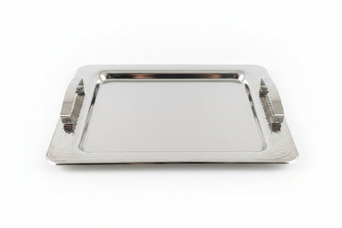 Lucky Tiger Stainless Steel Square Tray (SO-1558)