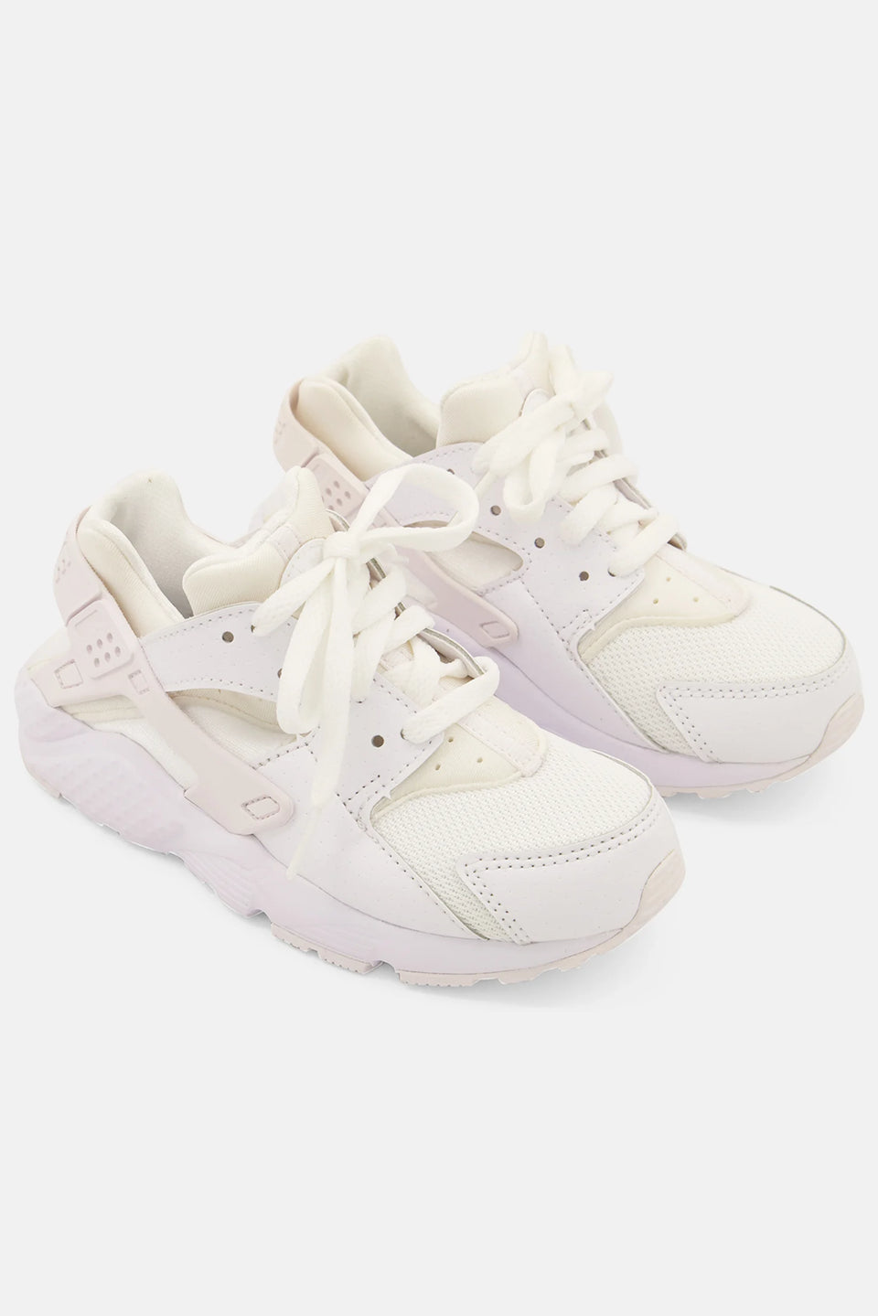 Nike Boy's White & Off White Huarache Run Sneakers |Nike In Lebanon